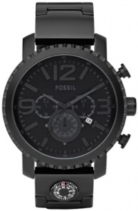 Fossil JR1303 Gage Plated Stainless Steel Watch - Black