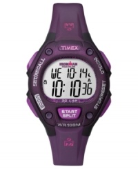 Pace yourself in style with this 30-lap Ironman digital watch from Timex.