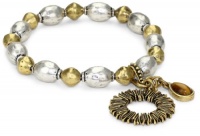 Lucky Brand Two-Tone Metal Stretch Bracelet