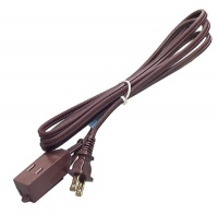 Coleman Cable 9401-07 6-Feet Triple Tap Extension Cord, Brown