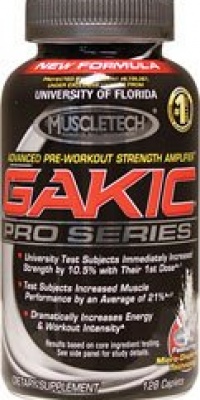 Muscletech Gakic Pro Series 128 Capsules