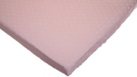 American Baby Company 100% Cotton Percale Fitted Portable/Mini Crib Sheet, Pink Dots