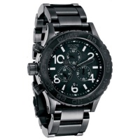 Nixon 42-20 Chrono Watch All Black, One Size