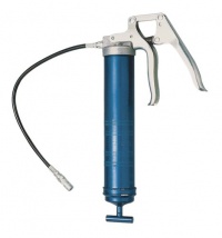 Lincoln Lubrication 1133 2-Way Loading Lever-Action Grease Gun with 18 Whip