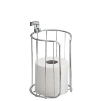 InterDesign Classico Over-Tank Vertical Tissue Holder, Chrome