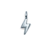 Alex Woo Mini Additions Sterling Silver Lightning Bolt Charm