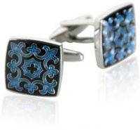 Ornate Fleur Di Lis Cuff Links by Cuff-Daddy