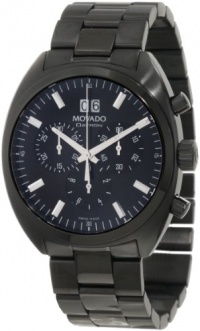 Movado Men's 0606535 Datron Black Chrono Dial w/ White Accents Watch