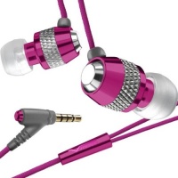 V-MODA Vibe In-Ear Noise-Isolating Metal Headphone (Blush)