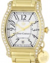 Juicy Couture Women's 1900779 Dalton Gold-Tone Steel Bracelet Watch