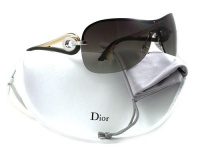 Dior Volute 61E DB Palladium Volute 3 Visor Sunglasses