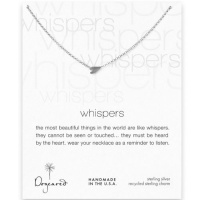 Dogeared Jewelry Whispers Collection Sterling Silver Necklace