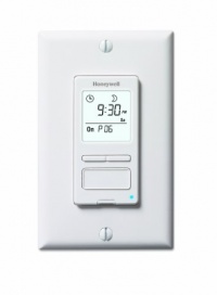 Honeywell RPLS540A ECONOSwitch Programmable Timer Switch, White