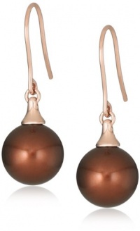 14k Gold Tahitian Cultured Pearl Earrings