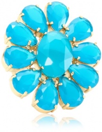 Kate Spade New York Plaza Athenee Turquoise Ring, Size 7