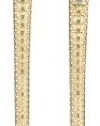 Mizuki 14k Gold Long Curved Diamond Icicle Post Earrings