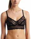 B.tempt'd By Wacoal Women's Lace Kiss Bralette, Night, Medium