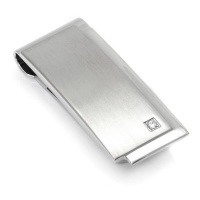 Dolan Bullock Sterling Silver Diamond Money Clip