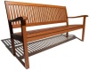 Strathwood Basics All-Weather Hardwood 3-Seater Bench