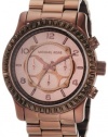 Michael Kors Large Runway Chronograph Crystal Bezel Unisex Watch MK5543