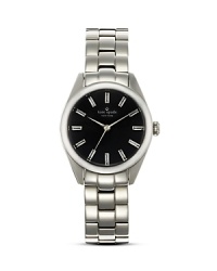 Single or attached: you can still rock a boyfriend watch with this crisp and classic kate spade new york watch, carefully crafted of stainless steel. Baby, it's grand.