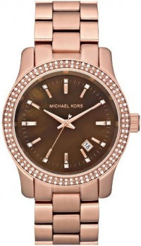 Michael Kors Runway Quartz Brown Dial Women's Watch MK5494