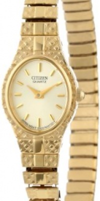 Citizen Women's EK3682-97P Gold-Tone Expansion Bracelet Watch