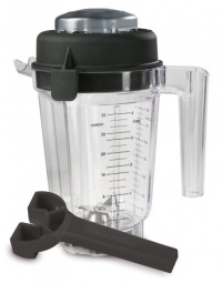 Vitamix Eastman Tritan Copolyester 32-Ounce Container with Lid and Wrench (No Blade)