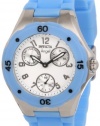 Invicta Women's 0735 Angel Collection Blue Polyurethane Watch