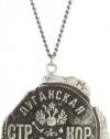 Pyrrha talisman Men's Sterling Silver Russian Men's Necklace