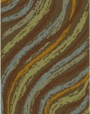 Area Rug 8x11 Rectangle Contemporary Mushroom-Brown Color - Surya Bombay Rug from RugPal