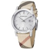 Burberry Women's BU9113 Large Check Nova Check Strap Watch