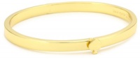 Kate Spade New York Spade Bangles Gold-Tone Thin Hinge Bangle Bracelet