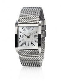 Armani Classic Collection Mesh Bracelet Mother-of-pearl Dial Women's watch #AR2015