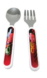 The First Years Disney/Pixar Cars Easy Grasp Flatware, Patterns May Vary