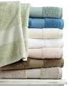 Ultra-fine Pima cotton offers a beautiful sheen in this Luxury bath towel from Martha Stewart Collection, the ultimate in comfort and style. Special construction allows for high absorbency. Choose from a range of classic hues.