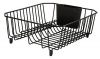 Rubbermaid L3-6008-M5-BLA  Antimicrobial Small Dish Drainer, Black