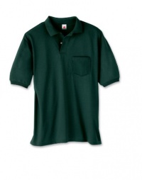 Hanes 054P 5.5 oz 50/50 Jersey Pocket Polo