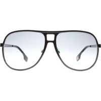 Hugo Boss Orange 0048/S Adult Aviator Full Rim Sports Sunglasses/Eyewear - Semi Matte Brown/Gray Gradient / Size 60/14-140