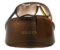 Gucci GG1639/S Sunglasses - 0UYA Chocolate Havana Ruthenium (CC Brown Gradient Lens) - 68mm