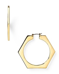 Fashion hardware from the ultimate it-brand. MARC BY MARC JACOBS' plated bolt-shaped earrings are fixing to be a favorite.