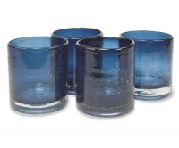 Artland Iris DOF, 14-Ounce, Slate Blue, Set of 4