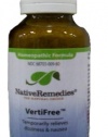 Native Remedies Vertifree To Temporarily  Relieves, Dizziness & Nausea (180 Tablets)