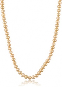 Colored Freshwater Cultured A-Quality Pearl (6.5-7 mm) Necklace