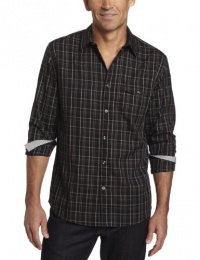 John Henry Men's Trend Plaid Shirt