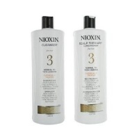 Nioxin System 3 Cleanser & Scalp Terapy Conditioner Treated Hair Set Duo 33.8 oz