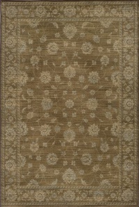 Area Rug 9x12 Rectangle Traditional Brown Color - Momeni Belmont Rug from RugPal