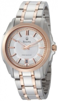 Bulova Men's 98B141 Precisionist Longwood Two-Tone Bracelet Watch