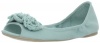 Report Women's Ricci Ballet Flat,Aqua,8 M US