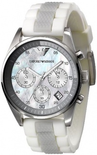 Emporio Armani Women's AR5885 Stainless Steel Analog with Stainless Steel Bezel Watch